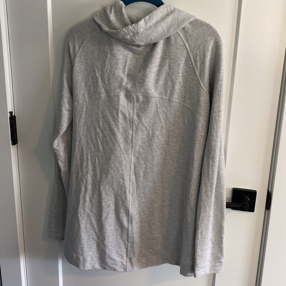 LULULEMON Coast Easy Wrap Jacket Tunic Length Asymmetrical Zip - Picture 8 of 16